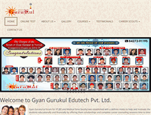 Tablet Screenshot of gyangurukul.net